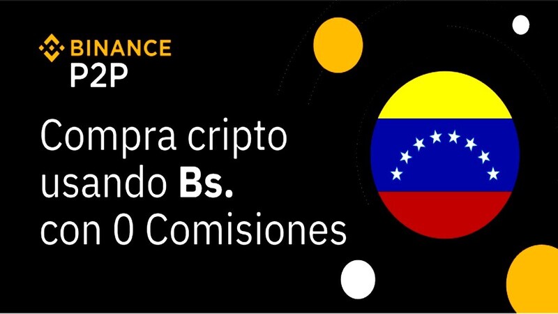 Binance no cobrará comisiones por operaciones con Bolívar Digital.