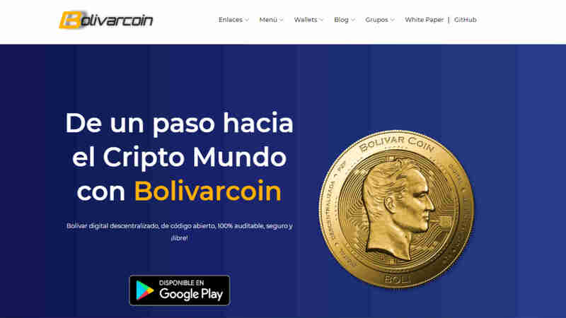 bolis.info es la página oficial de la criptomoneda Bolivarcoin.
