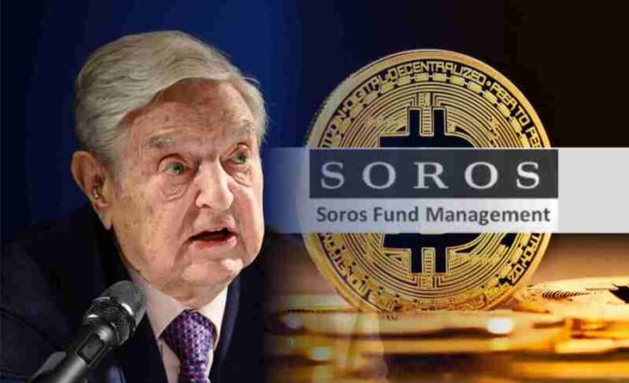 George Soros invierte en Bitcoin a través de su empresa financiera Soros Fund Management.