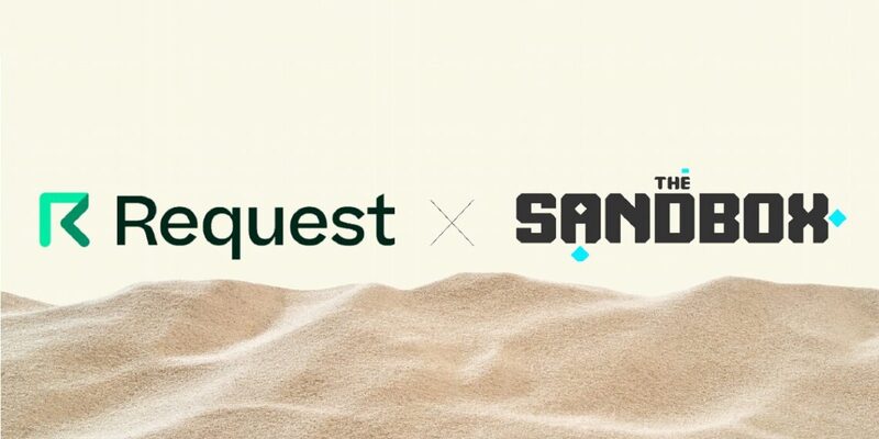 La alianza entre Request y The Sandbox mejorando la plataforma del vídeo juego.