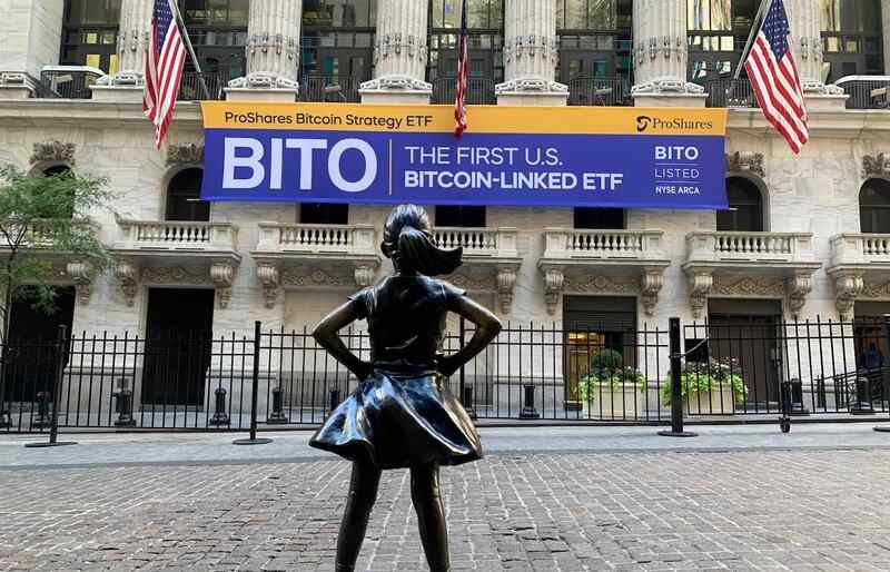 El ETF BITO debutó en bolsa con una capitalización de $ 1.2 millones.
