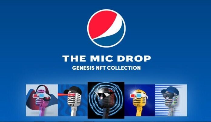 Los Pepsi Mic Drop NFT ya están el mercado digital.
