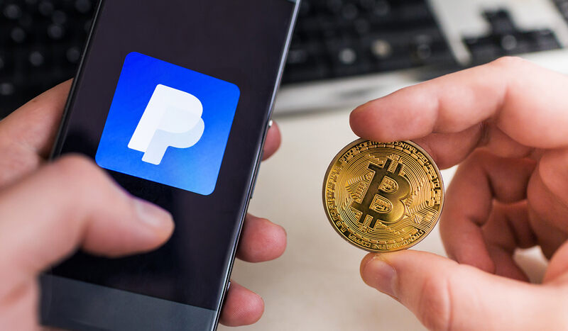 PayPal tiene habilitada una función de pago con criptomonedas para comerciantes.