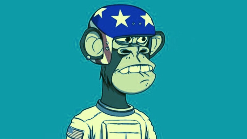 Uno de los Bored Ape Yacht Club pertenecientes al coleccionista Todd Kramer.