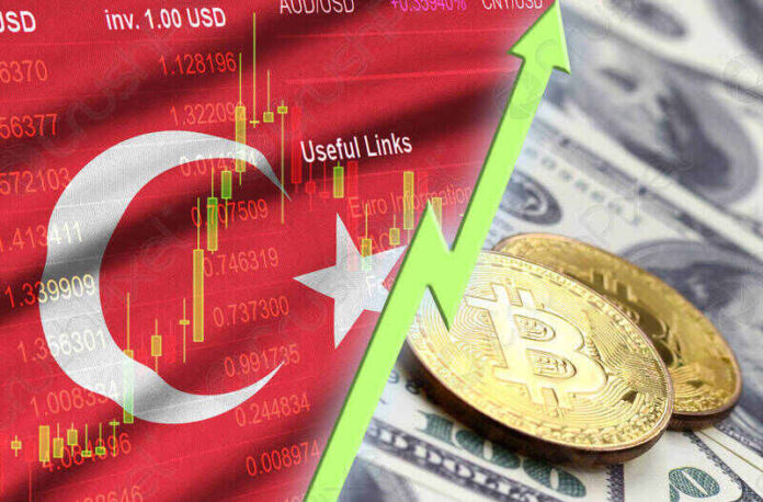 La adopción de Bitcoin y Tether crece en Turquía.