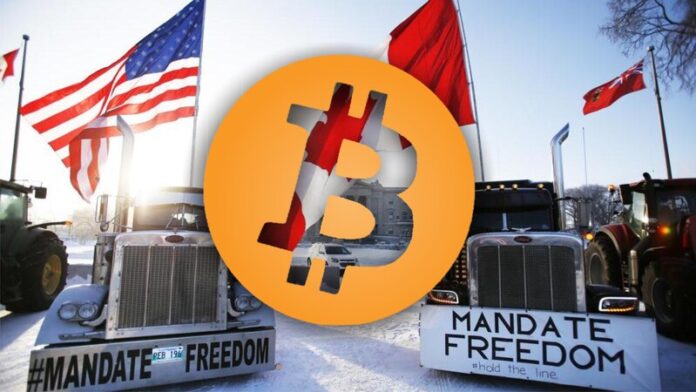 El Freedom Convoy de Canadá encuentra refugio para sus donaciones en Bitcoin.