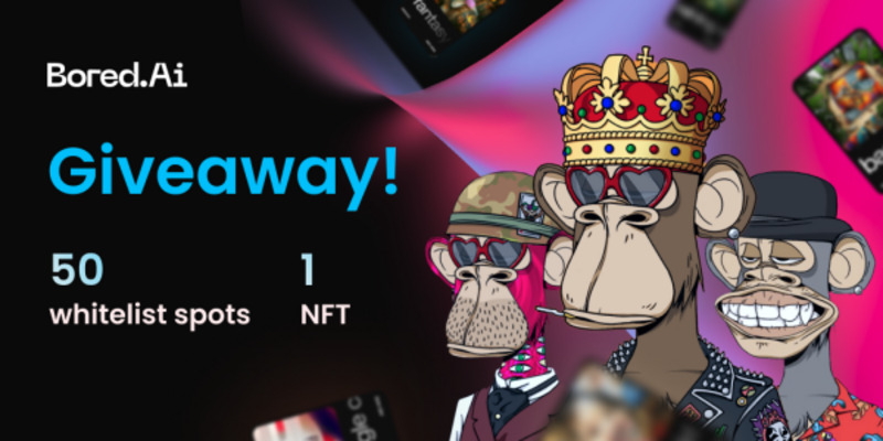 Giveaway de la colección NFT Bored.Ai.
