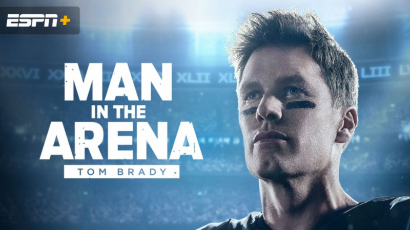La primera colección NFT de ESPN estará basada en la serie documental “Man in the Arena: Tom Brady”.