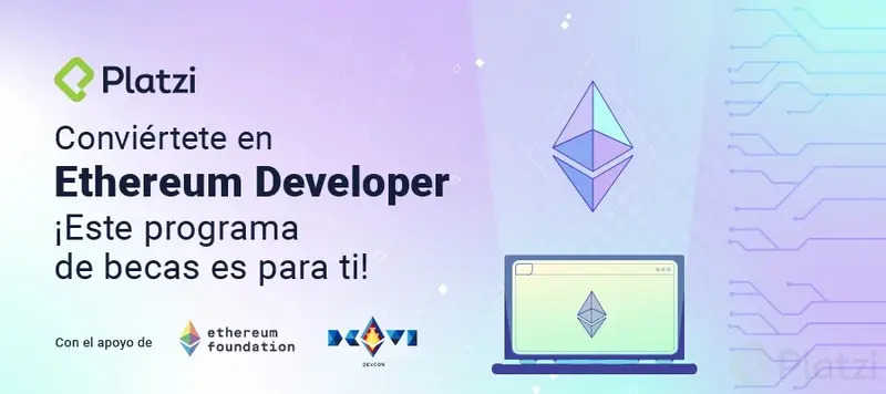 100 becas para que los jóvenes se conviertan en desarrolladores de Ethereum.
