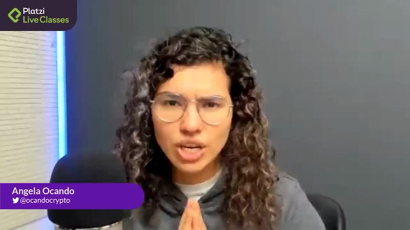 Ángela Ocando indica que este programa busca fomentar el conocimiento blockchain en los jóvenes.