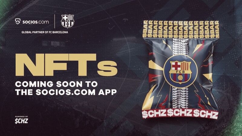 El Barça y Socios.com ya avanzan en el lanzamiento de colecciones NFT.