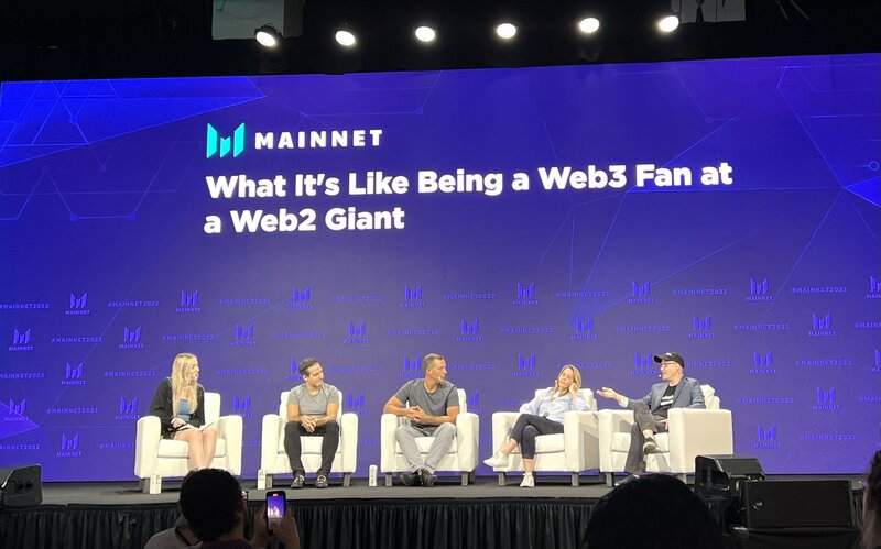 El estratega de Google, Richard Widmann, participó en la conferencia Mainnet.