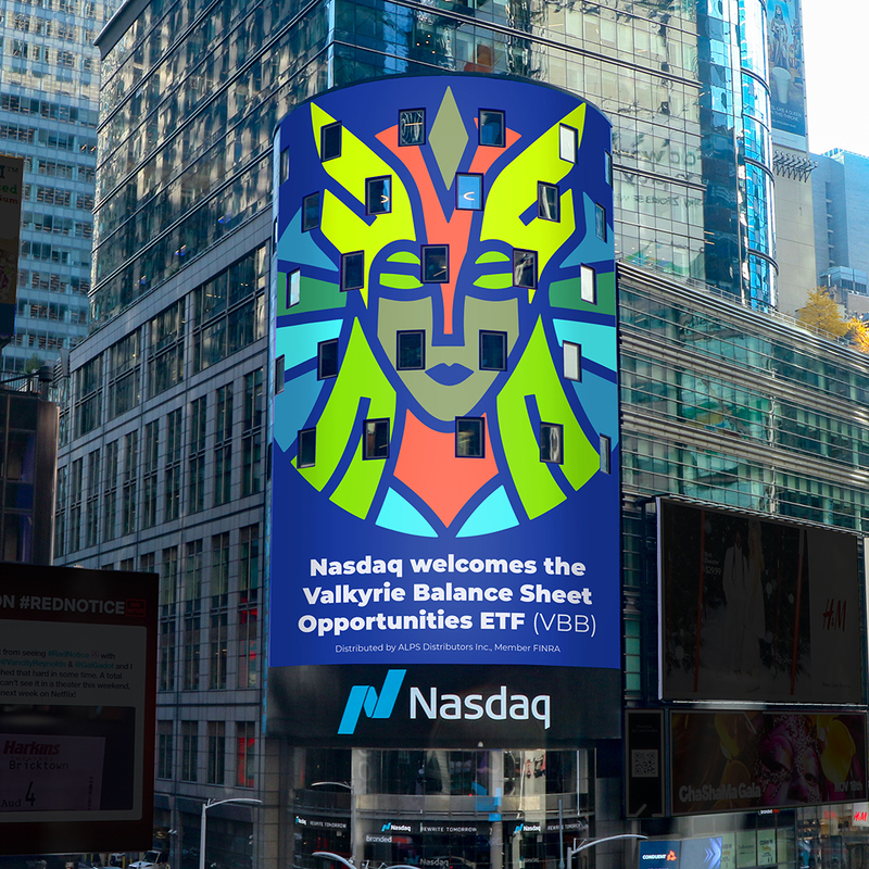 Valkyrie retira el ETF VBB de Nasdaq.