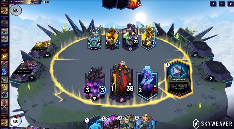 Skyweaver es un juego de cartas intercambiables en formato NFT.